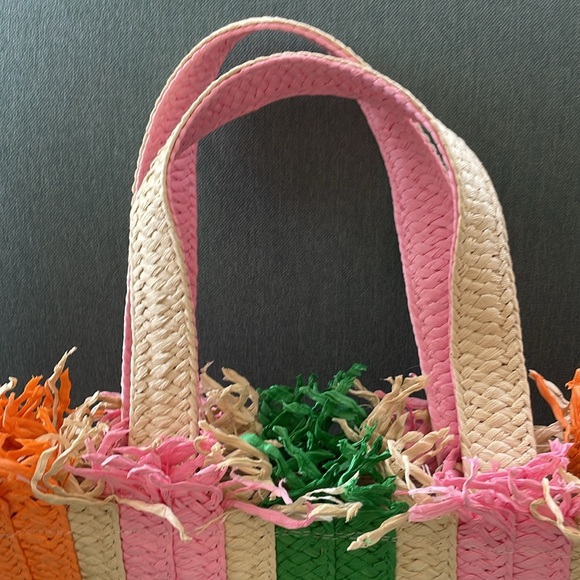 NWT Shiraleah striped Tote Bag - Picture 2 of 5